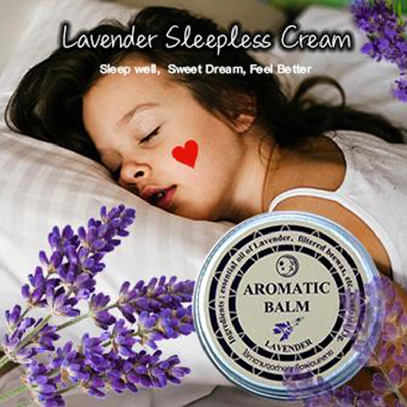 Lavender Sleepless Cream Improve Sleep Soothe Mood Lavender Aromatic Balm Insomnia Relax Aromatic Balm Fragrances & Deodorants
Lavender Sleepless Cream Improve Sleep Soothe Mood Lavender Aromatic Balm Insomnia Relax Aromatic Balm Fragrances & Deodorants