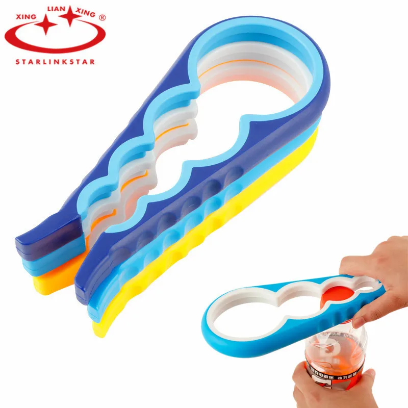 1 Pcs 4 in 1 Manual Can Opener Non-slip Twist Cap Screw Bottle Opener Cap Launcher Jam Bottle Kitchen Opener Gadget
1 Pcs 4 in 1 Manual Can Opener Non-slip Twist Cap Screw Bottle Opener Cap Launcher Jam Bottle Kitchen Opener Gadget