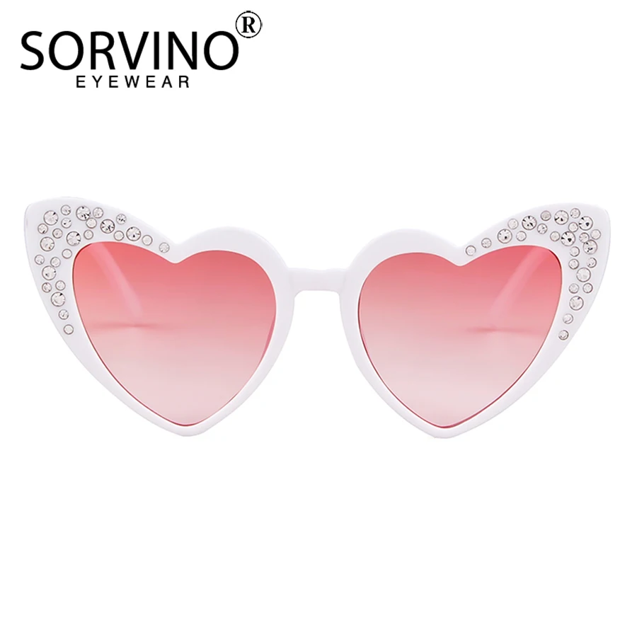 SORVINO 2018 Diamond Heart Shape Kids Sunglasses Retro Designer Bling Cute 90s Lolita Girl Children Sun Glasses Shades SP131
SORVINO 2018 Diamond Heart Shape Kids Sunglasses Retro Designer Bling Cute 90s Lolita Girl Children Sun Glasses Shades SP131