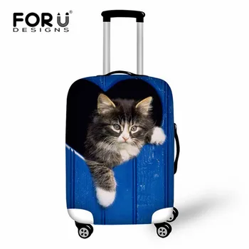 FORUDESIGNS 3D Cat Dog Print Travel Trunk Case Luggage Cover Elastic Stretch Protect Suitcase Covers Apply to 18''-30'' Cases
FORUDESIGNS 3D Cat Dog Print Travel Trunk Case Luggage Cover Elastic Stretch Protect Suitcase Covers Apply to 18''-30'' Cases