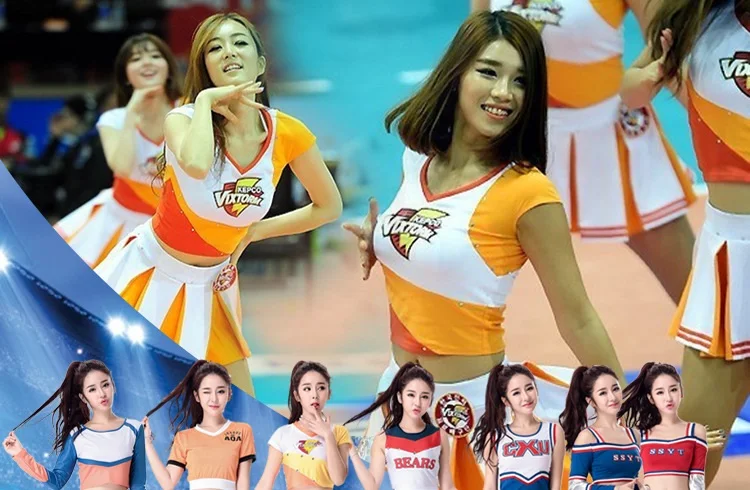 Sexy Girl Cheerleaders Costume Top Skirts Set Uniform Cheerleader Schoolgirl Lingerie Dirndl School Girl Costumes Women Cosplay (5)