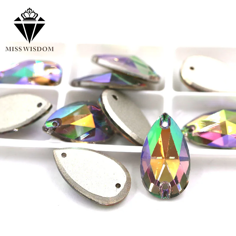 High quality Flatback glass crystal double hole sew on rhinestones Teardrop Ghost light Flat buckle rhinestones diy accessories
High quality Flatback glass crystal double hole sew on rhinestones Teardrop Ghost light Flat buckle rhinestones diy accessories
