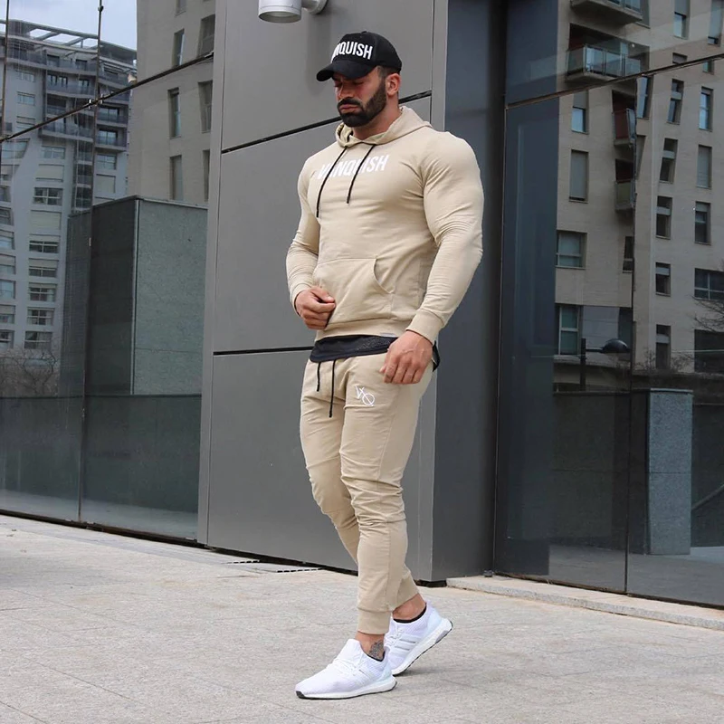 DAOKFPO brand sporting suit men Suit Men Hoodies Sets Mens Gyms Sportswear Jogger Suit Male Tracksuit sets
DAOKFPO brand sporting suit men Suit Men Hoodies Sets Mens Gyms Sportswear Jogger Suit Male Tracksuit sets