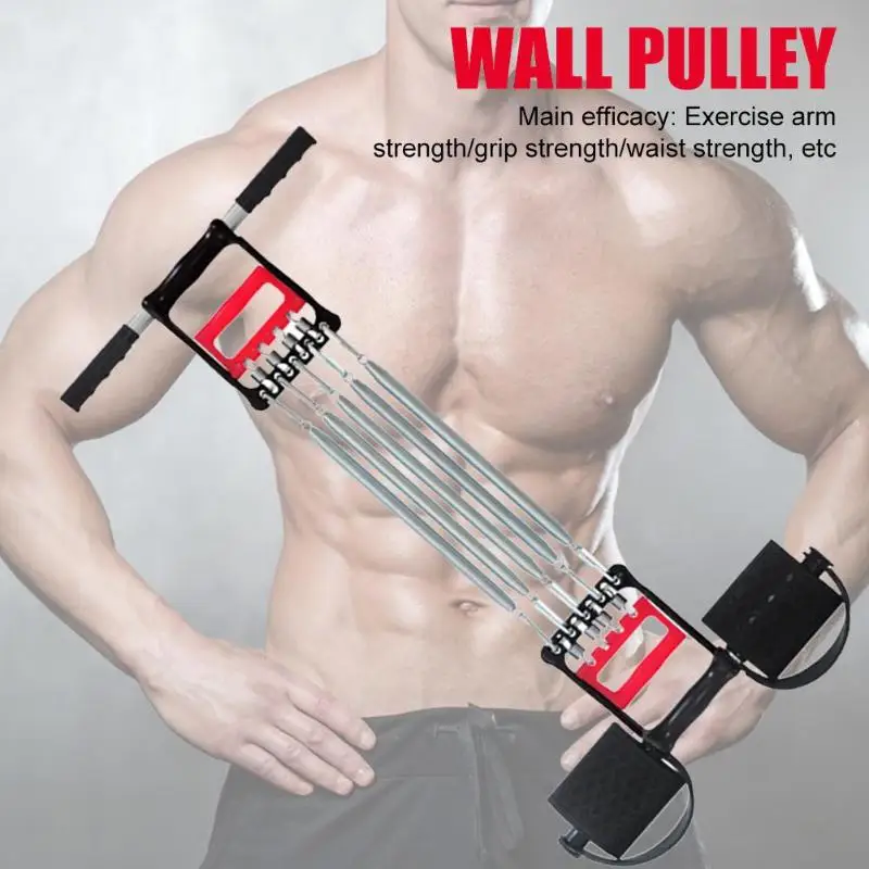 Muti-functional Spring Chest Developer Expander Men Fitness Tension Puller Muscles Exercise Workout Equipment Resistance Bands
Muti-functional Spring Chest Developer Expander Men Fitness Tension Puller Muscles Exercise Workout Equipment Resistance Bands