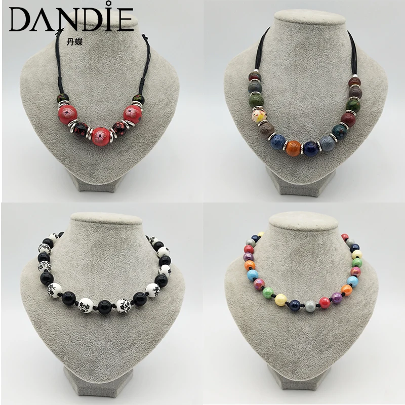 Dandie Fashion, personality, exquisite, Flower pattern, romantic ceramic bead necklace, Women's fashion acces
Dandie Fashion, personality, exquisite, Flower pattern, romantic ceramic bead necklace, Women's fashion acces