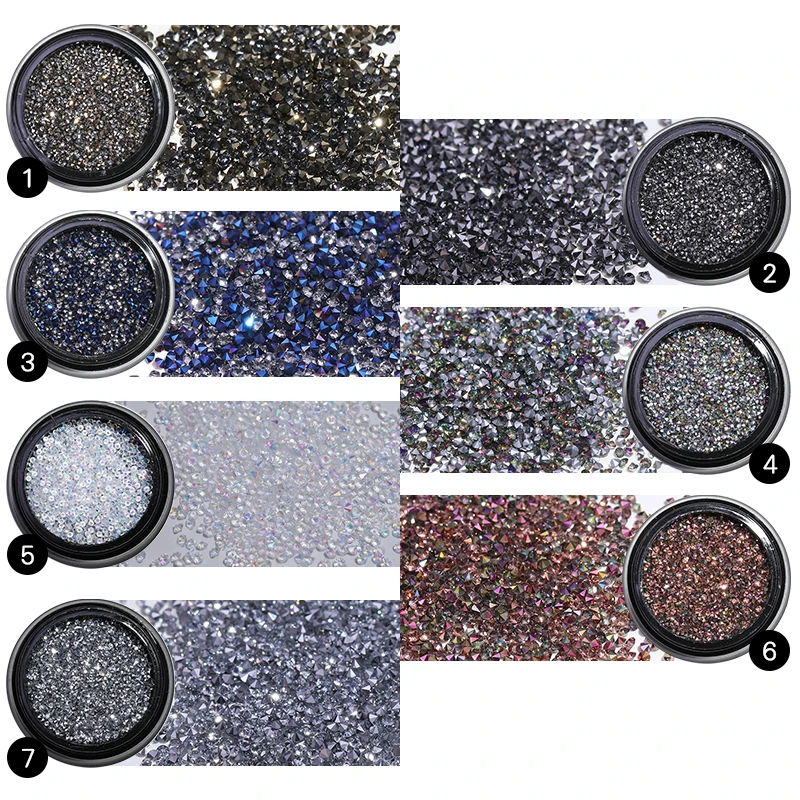 3D Nail Art Rhinestone Decorations Crystal AB Color Shining Sharp Bottom Nail Rhinestones DIY Tips Tool Manicure Design
3D Nail Art Rhinestone Decorations Crystal AB Color Shining Sharp Bottom Nail Rhinestones DIY Tips Tool Manicure Design