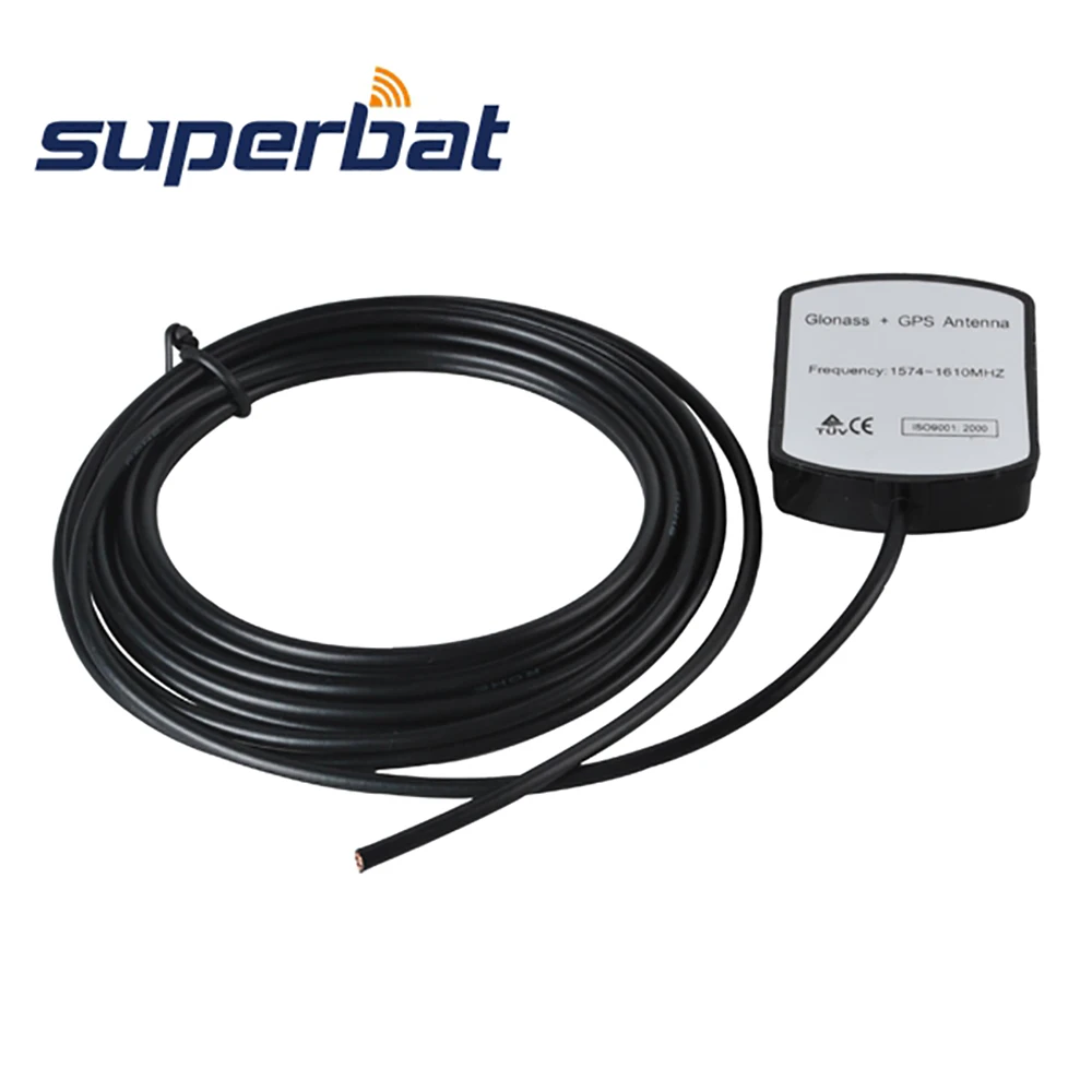 Superbat 1574MHZ/1610MHz GLONASS GPS Antenna Aerial Booster SMA Plug Connector 3M Cable for GPS Receivers Mobile Customizable
Superbat 1574MHZ/1610MHz GLONASS GPS Antenna Aerial Booster SMA Plug Connector 3M Cable for GPS Receivers Mobile Customizable