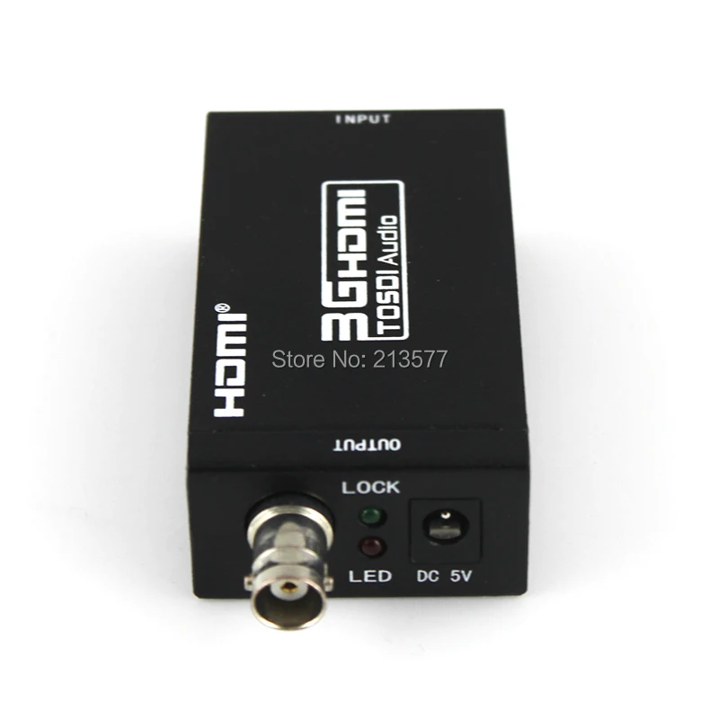 1pcs/Lot Mini HDMI to SDI Video/Audio Converter SD-SDI/HD-SDI/3G-SDI Support 720p/1080p,Free shipping
1pcs/Lot Mini HDMI to SDI Video/Audio Converter SD-SDI/HD-SDI/3G-SDI Support 720p/1080p,Free shipping