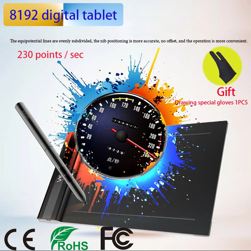 Drawing Tablet 5080lpi Digital Pen 8192 Level Pressure Sensorless No battery Pen With 2 Shortcut Keys For Drawing Design
Drawing Tablet 5080lpi Digital Pen 8192 Level Pressure Sensorless No battery Pen With 2 Shortcut Keys For Drawing Design