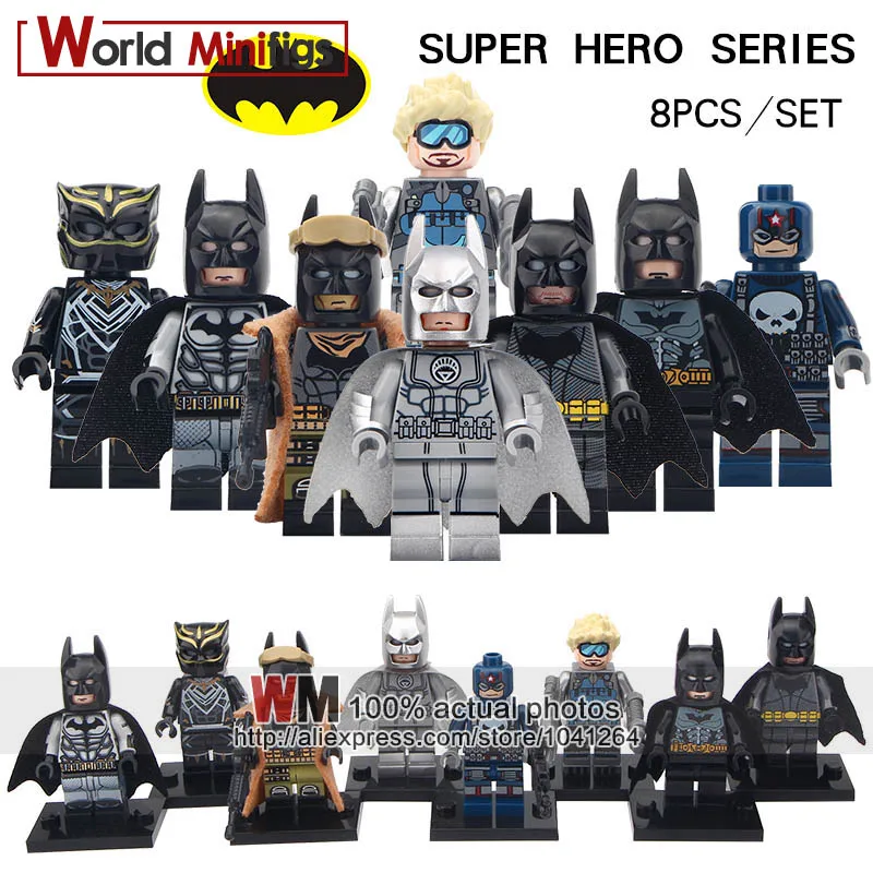 1 Set of Building Blocks Nightnare White Light Arkhan Bvs Batman Black Panther Punisher Tony Stark Arrow Toys for Childre
1 Set of Building Blocks Nightnare White Light Arkhan Bvs Batman Black Panther Punisher Tony Stark Arrow Toys for Childre
