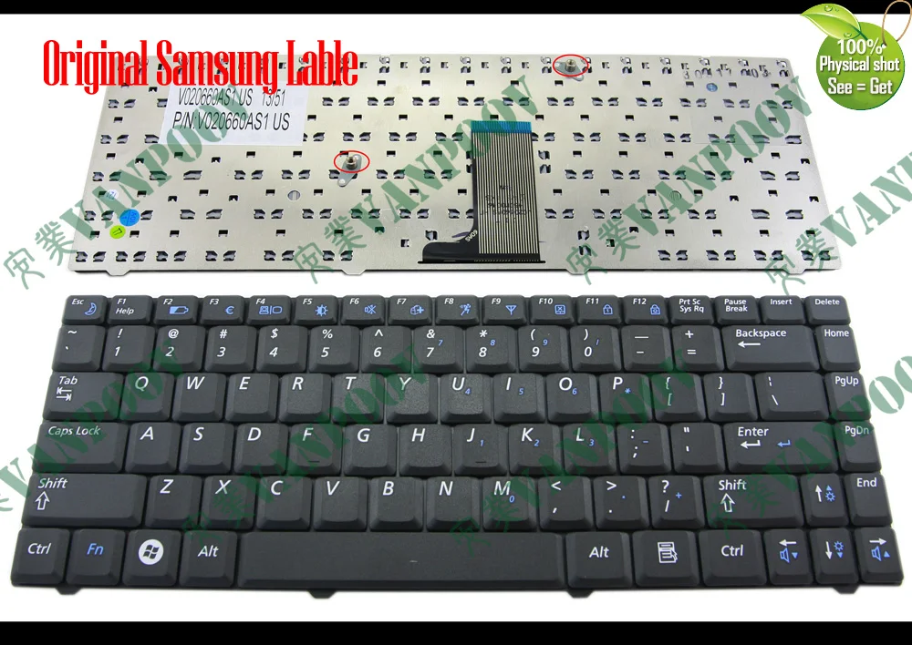 New Notebook Laptop keyboard for SAMSUNG NP-R519 R519 Black US version - 9J.N8182.S01 CNBA5902581A BA5902581. Free shipping
New Notebook Laptop keyboard for SAMSUNG NP-R519 R519 Black US version - 9J.N8182.S01 CNBA5902581A BA5902581. Free shipping