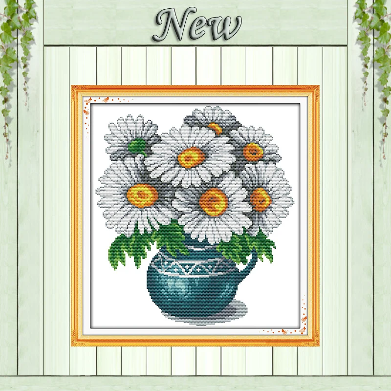 Wild chrysanthemum flowers Painting Counted Printed on canvas DMC 14CT 11CT chinese Cross Stitch Needlework Kits Embroidery Sets
Wild chrysanthemum flowers Painting Counted Printed on canvas DMC 14CT 11CT chinese Cross Stitch Needlework Kits Embroidery Sets