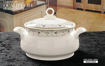 8 inch, gold butterfly designed, bone china big serving bowl, food buffet container, porcelain tureens, soup bowl with cover
8 inch, gold butterfly designed, bone china big serving bowl, food buffet container, porcelain tureens, soup bowl with cover