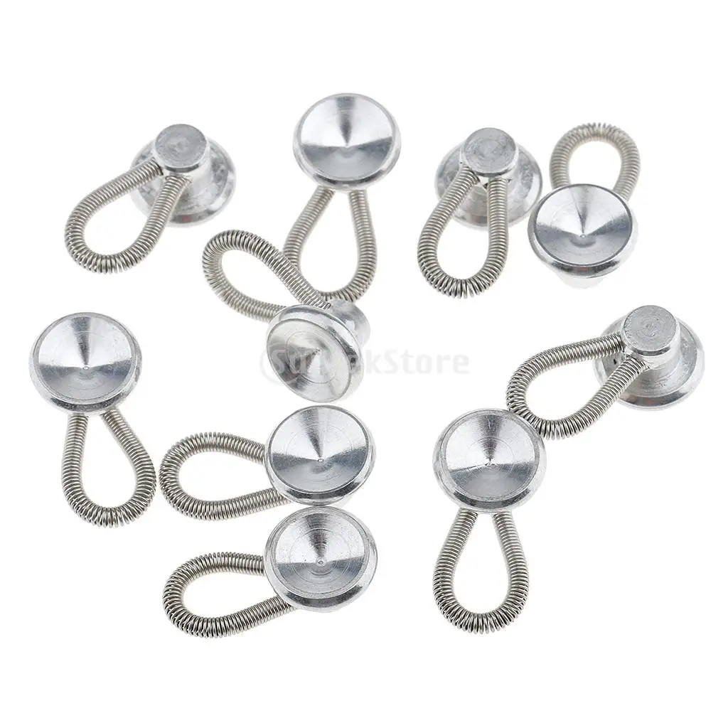 10pcs Metal Collar Extender Jeans Shirt Dress Extender Waistband Expander Wonder Buttons
10pcs Metal Collar Extender Jeans Shirt Dress Extender Waistband Expander Wonder Buttons