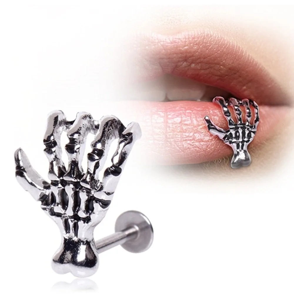 Luo Yv1PCS Punk Skull Nose Lip Stud Rings Earrings Silver Body Piercing Labret Jewelry
Luo Yv1PCS Punk Skull Nose Lip Stud Rings Earrings Silver Body Piercing Labret Jewelry