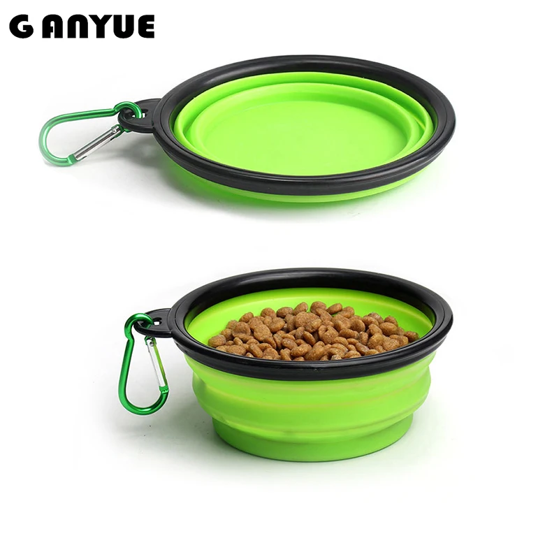 Ganyue foldable silicone dog bowl candy color outdoor travel portable puppy food container feeder dish Water Feeding Bowl
Ganyue foldable silicone dog bowl candy color outdoor travel portable puppy food container feeder dish Water Feeding Bowl