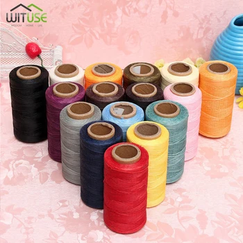 150D Flat Sew Wax Line Handmade DIY Leather Craft Flat Waxed Sewing Thread 1mm Nylon Wax Thread Leather Sewing Thread 
150D Flat Sew Wax Line Handmade DIY Leather Craft Flat Waxed Sewing Thread 1mm Nylon Wax Thread Leather Sewing Thread