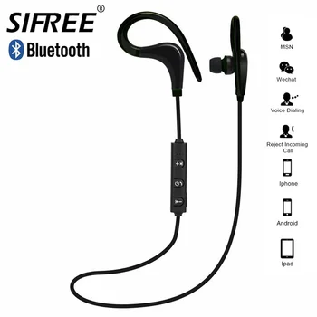 Ear Hook Wireless Bluetooth Earphone Sport Headset Headphone Fone de ouvido For Phone Neckband Ecouteur Auriculares Bluetooth
Ear Hook Wireless Bluetooth Earphone Sport Headset Headphone Fone de ouvido For Phone Neckband Ecouteur Auriculares Bluetooth