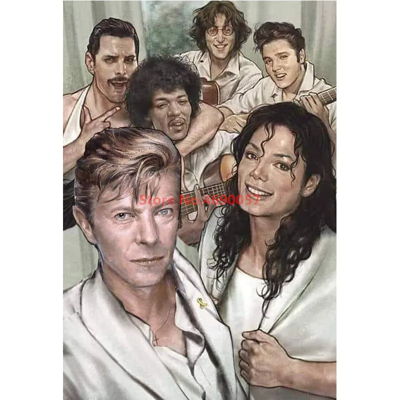 Full Square/Round Drill 5D DIY Diamond Painting 'Rock Stars Never Truly Dies Michael Jackson' Diamond Embroidery Cross Stitch
Full Square/Round Drill 5D DIY Diamond Painting 'Rock Stars Never Truly Dies Michael Jackson' Diamond Embroidery Cross Stitch