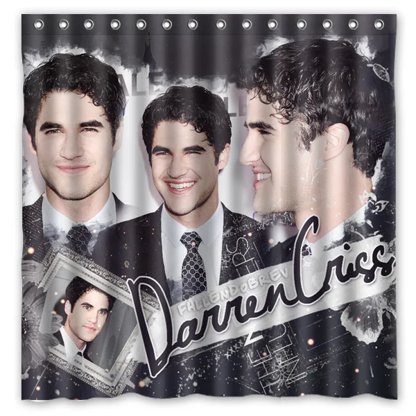 Customized Darren Criss Shower Curtain Waterproof Fabric Bath Curtains Mildew Resistant Polyester Bathroom Shelter 180*180cm
Customized Darren Criss Shower Curtain Waterproof Fabric Bath Curtains Mildew Resistant Polyester Bathroom Shelter 180*180cm