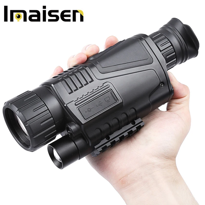 

5 x 40 Monocular Infrared Digital Night Vision Telescope High Magnification with Video Output for Hunting Monocular