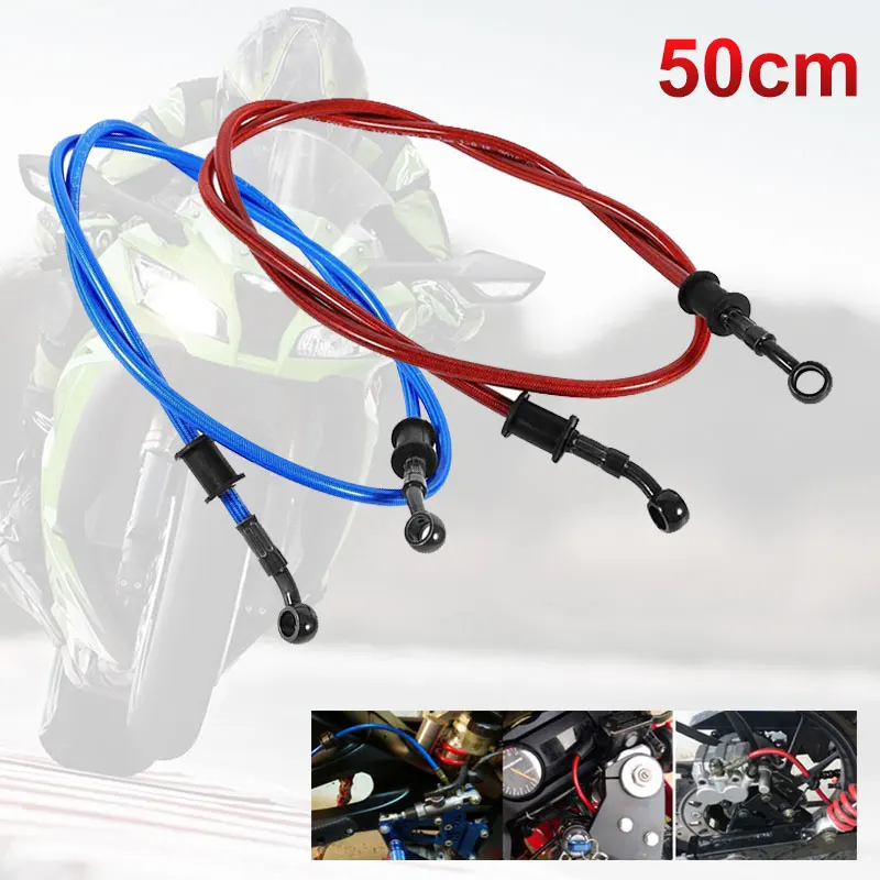 Oil Tube 2 Colors 50cm/60cm/90cm/120cm Clutch Pipe Brake Pipe Motorcycle Clutch Braided Oil Hose Brake Tube Accessories
Oil Tube 2 Colors 50cm/60cm/90cm/120cm Clutch Pipe Brake Pipe Motorcycle Clutch Braided Oil Hose Brake Tube Accessories