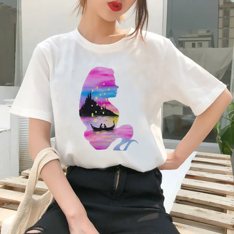 Funny Cartoon Kawaii Cute Princess Printed Tee Shirt Femme 2019 Summer Casual Harajuku New Fashion Short Sleeve T Shirt Women
Funny Cartoon Kawaii Cute Princess Printed Tee Shirt Femme 2019 Summer Casual Harajuku New Fashion Short Sleeve T Shirt Women