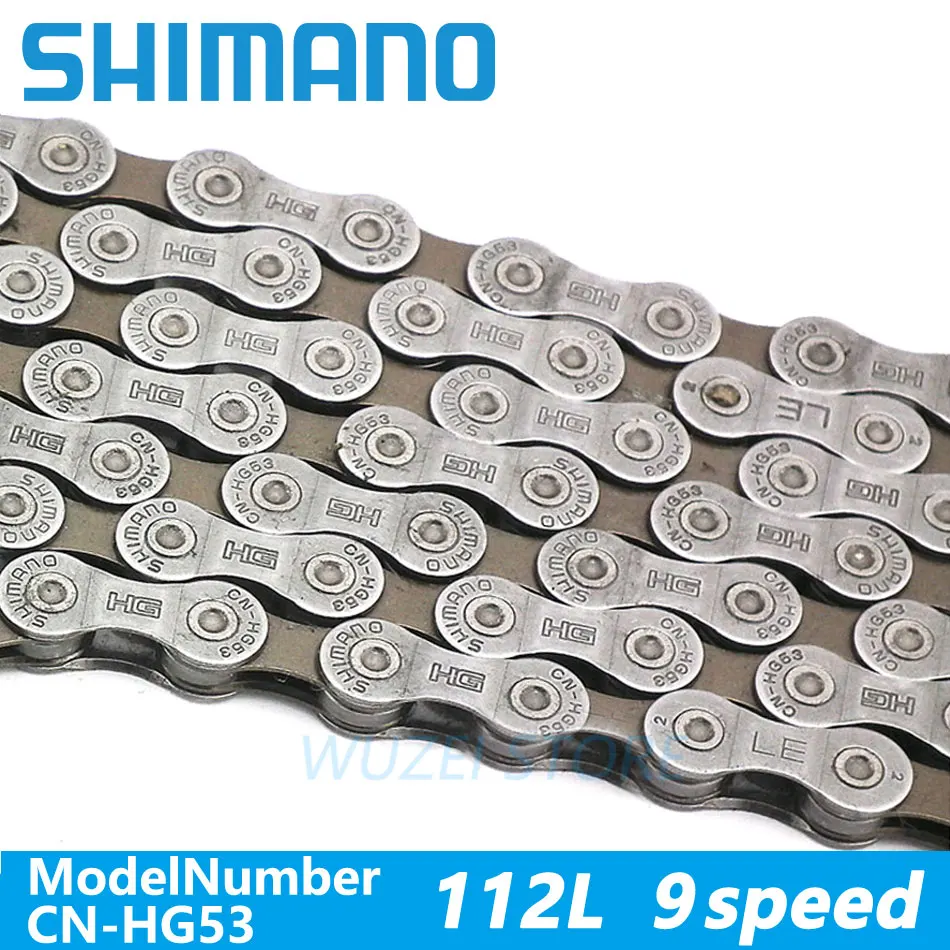 Top Shimano 8/9/10/11Speed Chain Mountain Bike Chain HG40 HG53 HG93 6701 HG95 HG54 CN4601 HG601 HG701 HG901 MTB Road Bicycle Chains 7