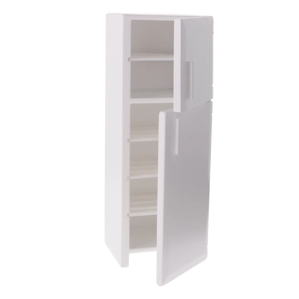 Miniature Luxury White Cabinet Refrigerator Furniture for 1/12 Dolls House Kitchen Decoration
Miniature Luxury White Cabinet Refrigerator Furniture for 1/12 Dolls House Kitchen Decoration