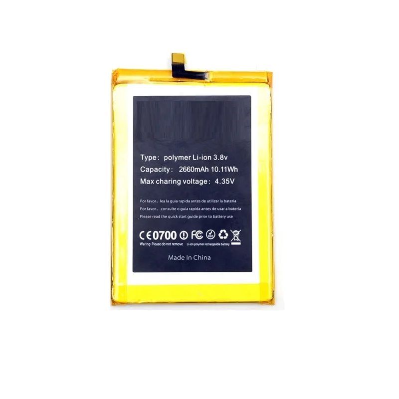 For Doogee F5 Battery Replacement Original 2660mAh Smart Phone Parts backup battery for in stock | Мобильные телефоны и