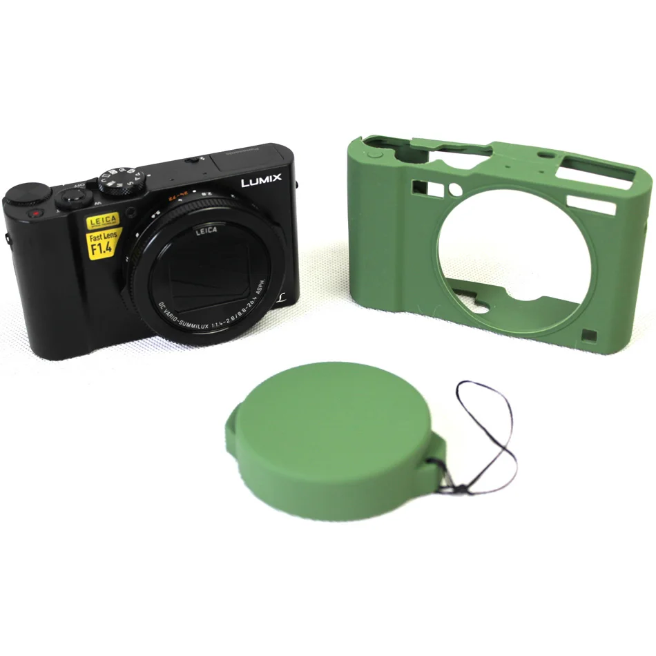 Color : Coffee Perfectly Protect Your Camera. CAMERAPROTECTION/for Panasonic Lumix LX10 Soft Silicone case Color : Coffee Perfectly Protect Your Camera. CAMERAPROTECTION/for Panasonic Lumix LX10 Soft Silicone case