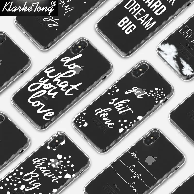 Lovely Cartoon Letter Phone Case For iPhone XR XS MAX 7 8 6 6s Plus 5 5s White Words Pattern Cover Capa Fundas
Lovely Cartoon Letter Phone Case For iPhone XR XS MAX 7 8 6 6s Plus 5 5s White Words Pattern Cover Capa Fundas