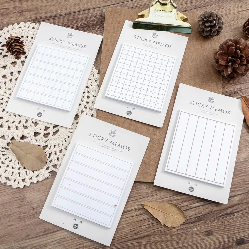 30 Sheets Cute Grid Stripe Memo Pad Cute Paper Sticky Notes Kawaii Stationery DIY Scrapbooking Sticker Message Writing Note
30 Sheets Cute Grid Stripe Memo Pad Cute Paper Sticky Notes Kawaii Stationery DIY Scrapbooking Sticker Message Writing Note