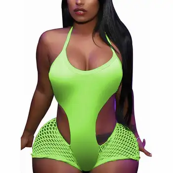 Cindysmile Women One Piece Swimsuits Bikini Mesh Cut Out Halter Sexy Summer Monokini Neon Green Bathing Suit
Cindysmile Women One Piece Swimsuits Bikini Mesh Cut Out Halter Sexy Summer Monokini Neon Green Bathing Suit