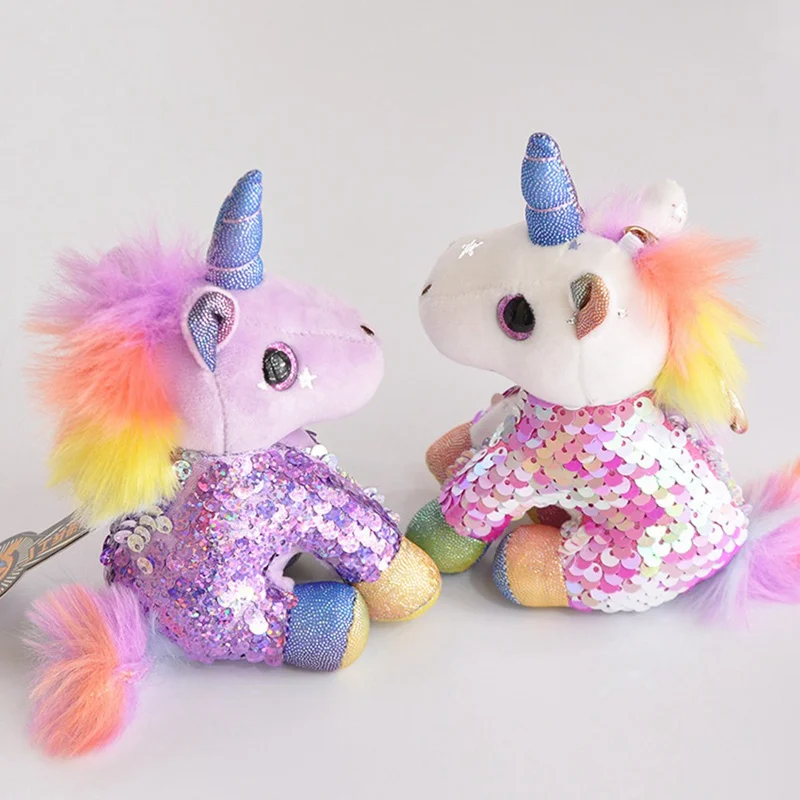 Cute Unicorn Sequin Soft Key Pendant Colorful Stuffed Unicorn Doll Kids Toys Girls Bag Hang Pendant Key Chain Speelgoed Gift
Cute Unicorn Sequin Soft Key Pendant Colorful Stuffed Unicorn Doll Kids Toys Girls Bag Hang Pendant Key Chain Speelgoed Gift