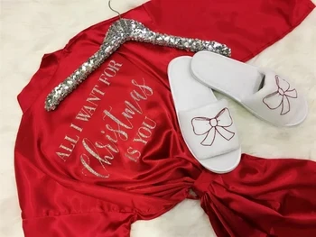 personalize wedding bride pajamas kimono Robes, bridal sequin hanger & bridal slippers,Christmas lingerie bridesmaid robes gifts
personalize wedding bride pajamas kimono Robes, bridal sequin hanger & bridal slippers,Christmas lingerie bridesmaid robes gifts