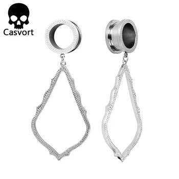 Casvort Trendy Sophee Earrings Rhodium Plated Statement Modern Dangle Earrings Plugs Body Jewelry for Women Gift
Casvort Trendy Sophee Earrings Rhodium Plated Statement Modern Dangle Earrings Plugs Body Jewelry for Women Gift