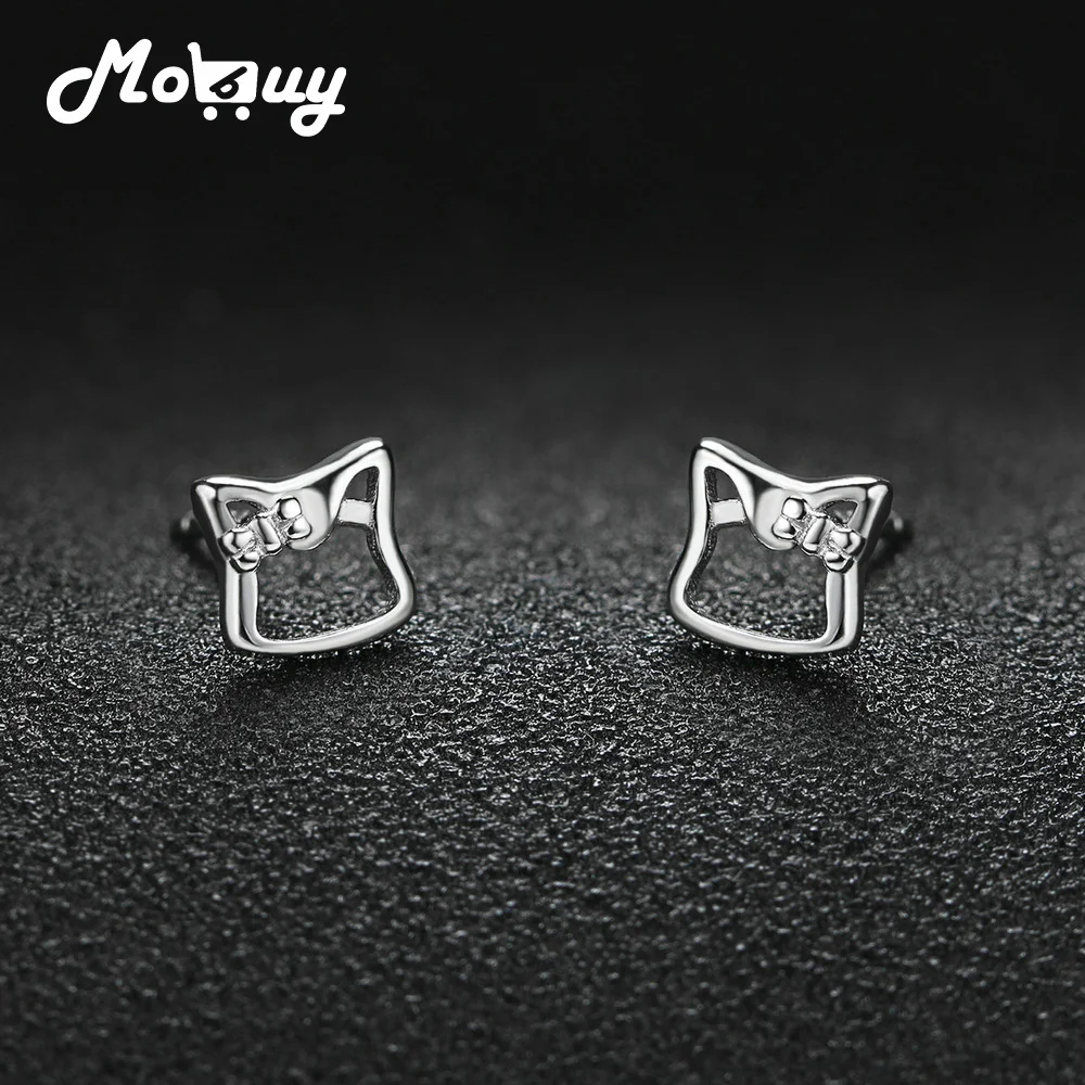MoBuy Romantic Earrings 100% 925 Sterling Silver A Cute Animal Raccoon Stud Earring Jewelry For Women Anniversary MBEY231
MoBuy Romantic Earrings 100% 925 Sterling Silver A Cute Animal Raccoon Stud Earring Jewelry For Women Anniversary MBEY231
