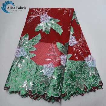 12 Color Hot African Organza Lace Fabric With Sequins Embroidery African Lace Fabric 5 Yards 3D Applique Lace For Ladies Dress
12 Color Hot African Organza Lace Fabric With Sequins Embroidery African Lace Fabric 5 Yards 3D Applique Lace For Ladies Dress