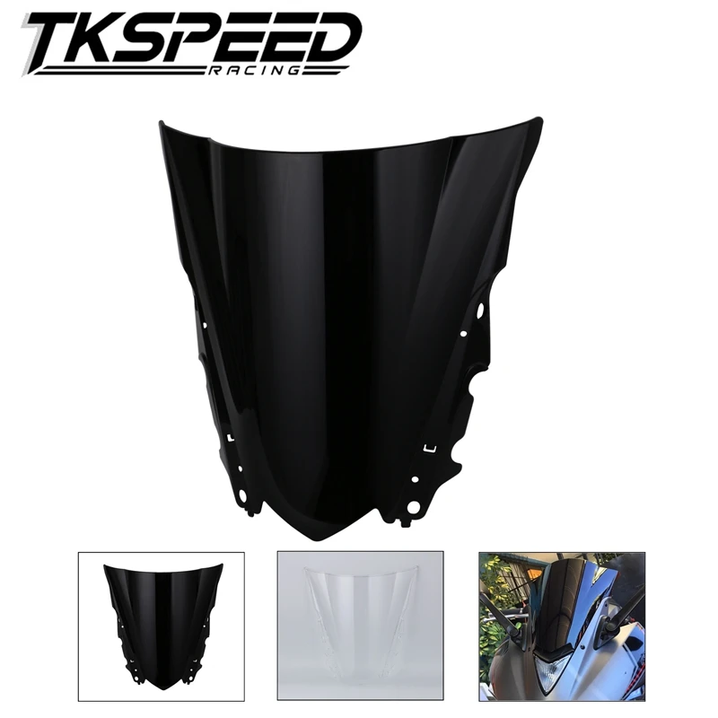 High quality PC Motorcycle wind shield wind deflectors stop wiper double bubble for Yamaha R3 R25 2014 2015 2016
High quality PC Motorcycle wind shield wind deflectors stop wiper double bubble for Yamaha R3 R25 2014 2015 2016