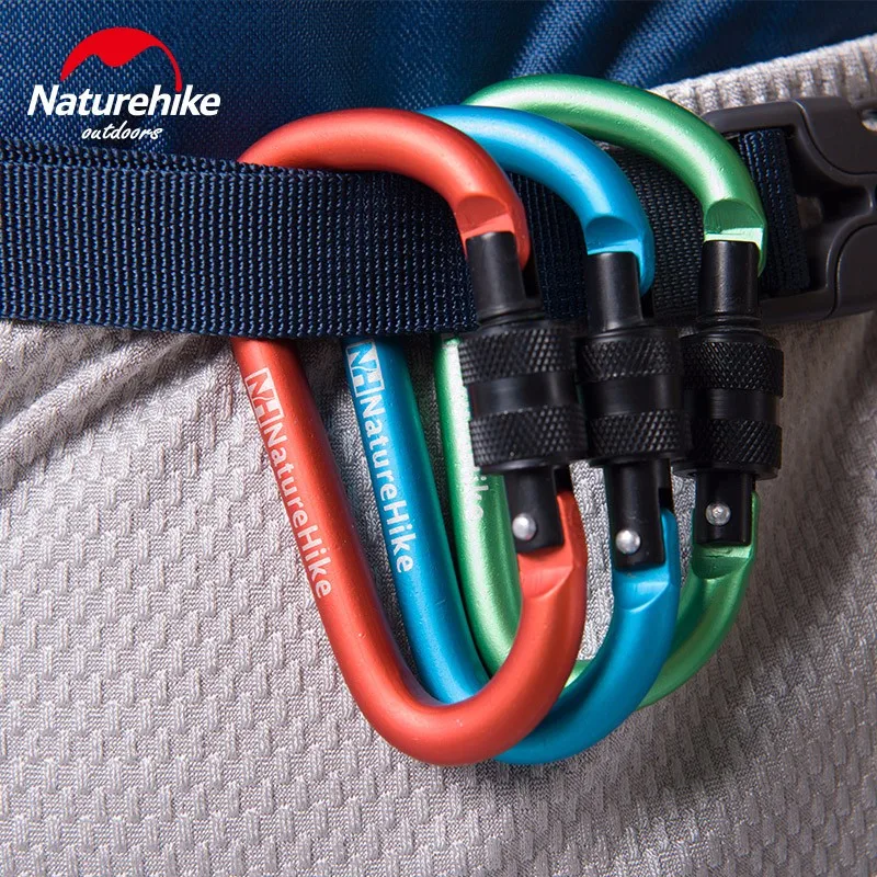 4Pcs 6cm D Shape Aluminum Alloy Hiking Climb Carabiner Hook Mountaineering Carabiner Climbing Hooks Buckles With Lock
4Pcs 6cm D Shape Aluminum Alloy Hiking Climb Carabiner Hook Mountaineering Carabiner Climbing Hooks Buckles With Lock