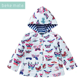 BEKE MATA Spring Jackets For Girls 2018 Butterfly Print Hooded Coats Toddler Girl Windbreaker Kids Outerwear Children Clothing 
BEKE MATA Spring Jackets For Girls 2018 Butterfly Print Hooded Coats Toddler Girl Windbreaker Kids Outerwear Children Clothing