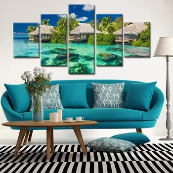 Modular HD Print Artwork Modern Poster Home Decor Wall Art 5 Pieces LIVING THE DREAM Pictures Canvas Painting
Modular HD Print Artwork Modern Poster Home Decor Wall Art 5 Pieces LIVING THE DREAM Pictures Canvas Painting