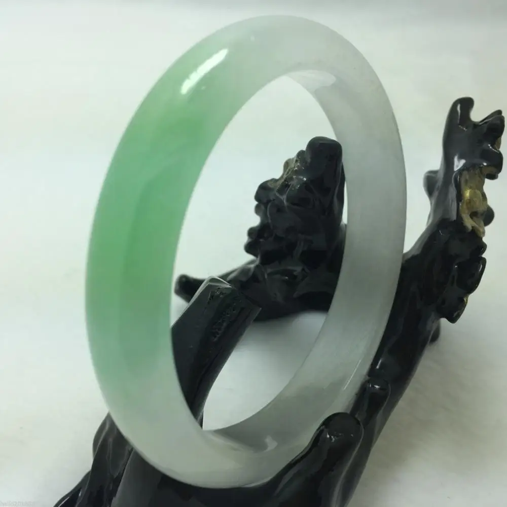 58mm Can Certified Grade "A" Natural Green Jadeite Jade Gems Bracelet Bangle 105 10.20 40
58mm Can Certified Grade "A" Natural Green Jadeite Jade Gems Bracelet Bangle 105 10.20 40
