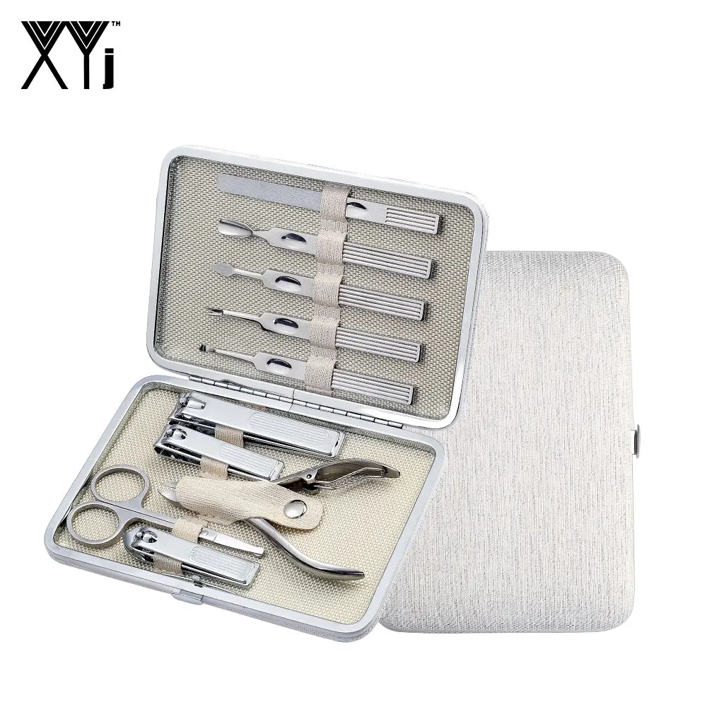 XYj Stainless Steel Manicure Set 10 in 1 Manicure Tool Nail Clippers Nail Art Tools Nail Care Nail File Kit with Travel Case
XYj Stainless Steel Manicure Set 10 in 1 Manicure Tool Nail Clippers Nail Art Tools Nail Care Nail File Kit with Travel Case