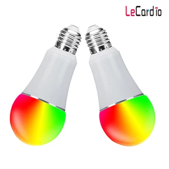 2PC LED RGB Light Bulb Smart WiFi Lamp Bulb Magic Light Multicolor Dimmable Stage Lights Compatible Alexa Google Assistant
2PC LED RGB Light Bulb Smart WiFi Lamp Bulb Magic Light Multicolor Dimmable Stage Lights Compatible Alexa Google Assistant