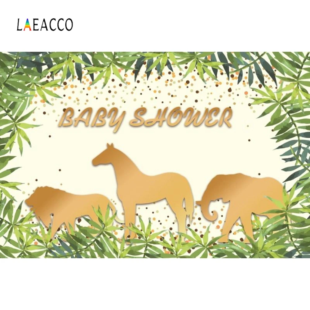 Laeacco Golden Animals Elephant Baby Shower Portrait Photography Backgrounds Customized Photographic Backdrops for Photo Studio
Laeacco Golden Animals Elephant Baby Shower Portrait Photography Backgrounds Customized Photographic Backdrops for Photo Studio