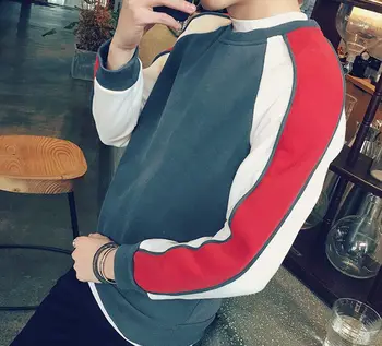 YSMILE Y #26 Youth Men's sweater in autumn and winter 2017 new Korean plus velvet sleeve head dress Long Sleeve Shirt Fashion
YSMILE Y #26 Youth Men's sweater in autumn and winter 2017 new Korean plus velvet sleeve head dress Long Sleeve Shirt Fashion