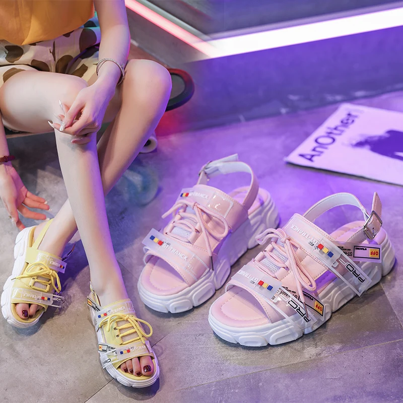 Thick-bottom Roman sports sandals female 2019 new summer Korean version of the wild casual fairy wind student tide women shoes
Thick-bottom Roman sports sandals female 2019 new summer Korean version of the wild casual fairy wind student tide women shoes