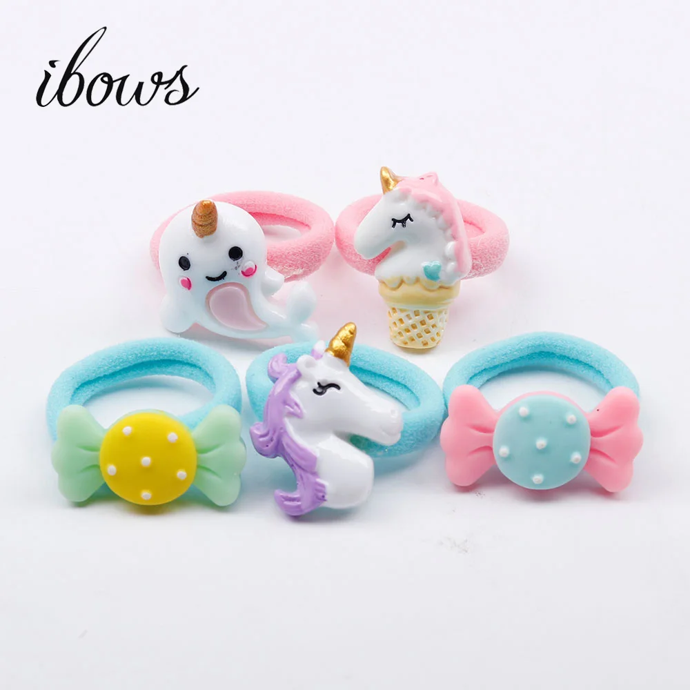 IBOWS 5 Pcs/lot Hair Accessories Elastic Hair Bands For Girls Unicorn Crown Stars Scrunchie Kids Hair Rope Decoration For Party
IBOWS 5 Pcs/lot Hair Accessories Elastic Hair Bands For Girls Unicorn Crown Stars Scrunchie Kids Hair Rope Decoration For Party